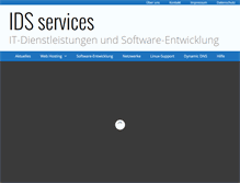 Tablet Screenshot of ids-services.de