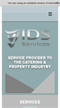 Mobile Screenshot of ids-services.co.uk